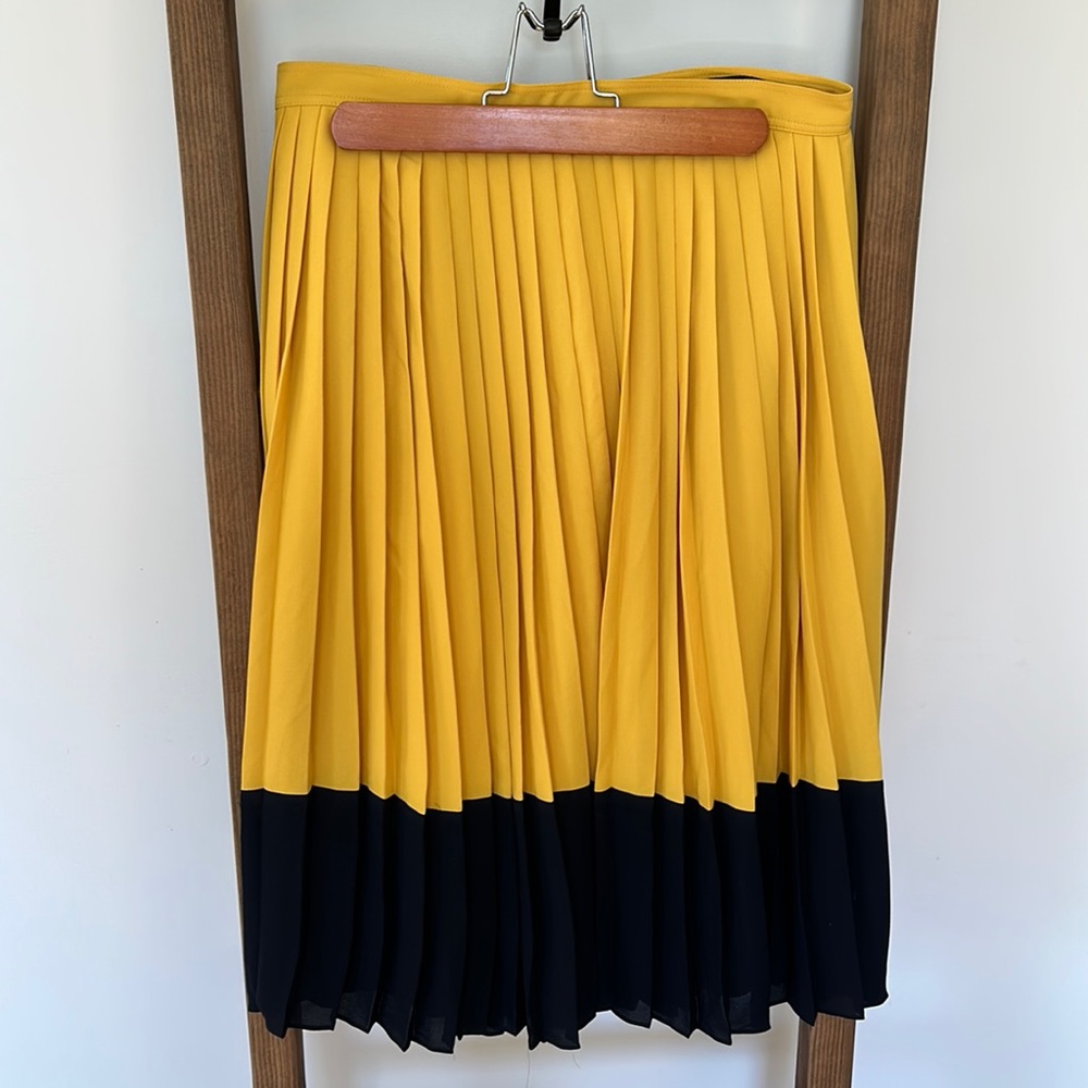 J.Crew Color Block Midi Skirt NWOT - Size 4